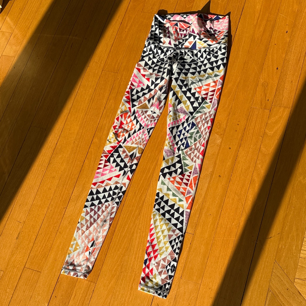 Xs S Niyama Sol Colorful Geometric Print Leggings